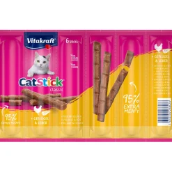 Vitakraft Cat-Stick mini 10 x 6 pièces Volaille et foie^ Friandises