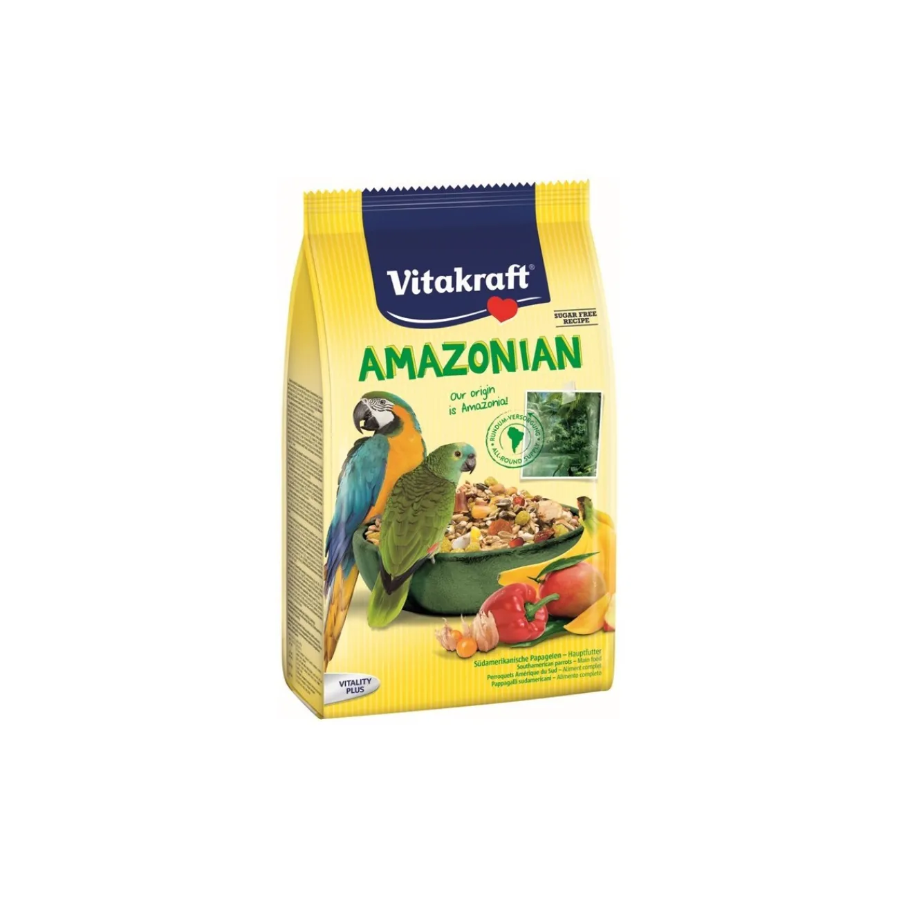 Vitakraft Nourriture d’origine Amazonian Amazones 750 g 750 g^ Nourriture Principale
