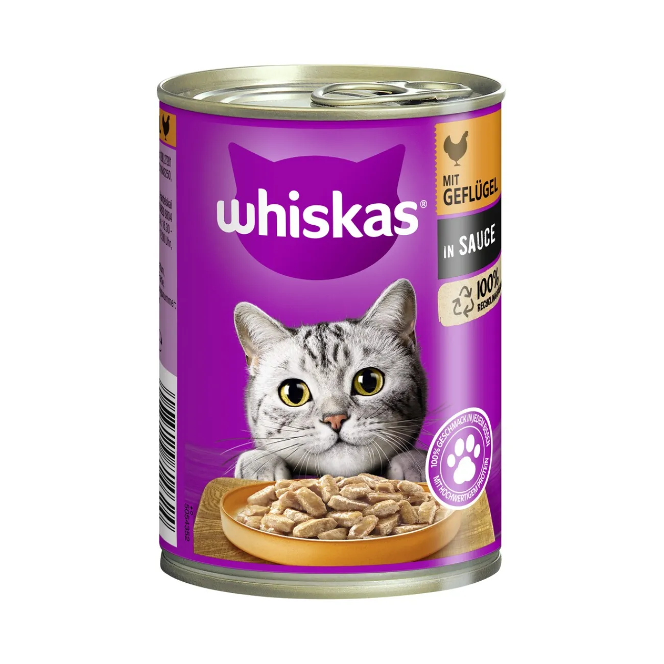 Whiskas Adult 1+ Sauce 12 x 400 g Volaille^ Nourriture Humide
