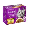 Whiskas nourriture humide pour chat adulte, multipack, 1+ sélection de volaille, en sauce 12x85 g^ Nourriture Humide
