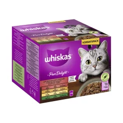Whiskas Pure Delight Pack avantage Ragoût classique en gelée 24 x 85g^ Nourriture Humide