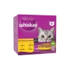 Whiskas Sachets fraîcheur Les Festins à la Volaille en sauce 4 variétés pour chat adulte 24x85g^ Nourriture Humide