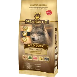 WOLFSBLUT Viande de canard aux pommes de terre Small Breed Wild Duck 2 kg^ Croquettes