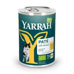 Yarrah Adult Bio Bouchées 12 x 405 g Fisch, Seetang und Spirulina^ Nourriture Bio