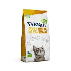 Yarrah Adult Bio croquettes 2,4 kg Poulet^ Nourriture Bio|Croquettes Pour Chat