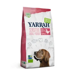 Yarrah Bio Adult croquettes Sensitive poulet & riz 10 kg^ Croquettes