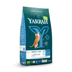 Yarrah Bio Adult nourriture sèche hareng 800 g^ Croquettes Pour Chat